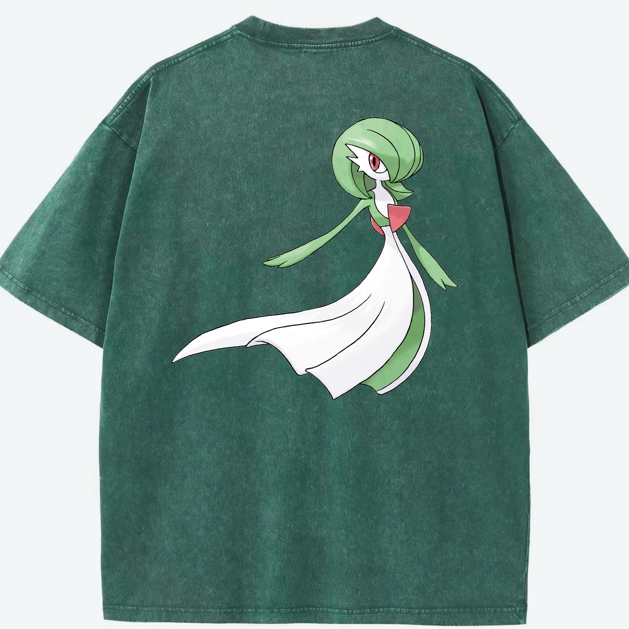 （画像用） ポケットモンスター Pokémon 綿100% ヴィンテージ風 半袖Tシャツ（背面プリント）